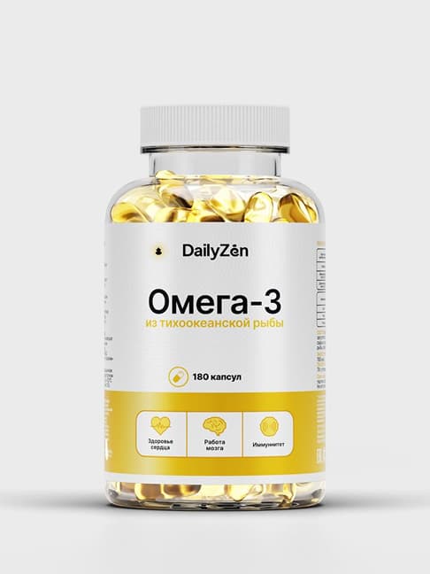 Омега-3 1000 мг в капсулах